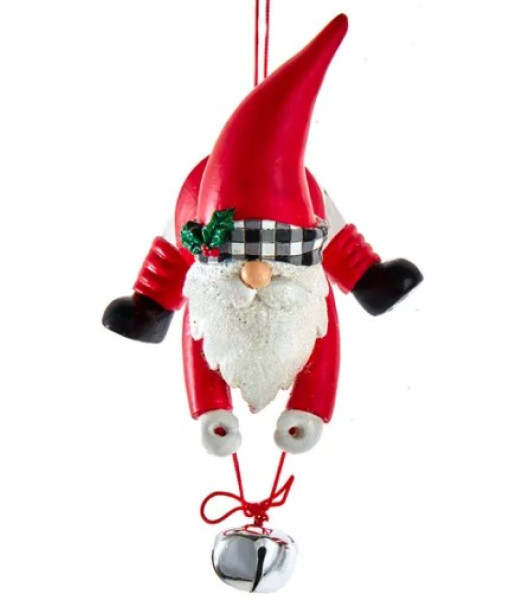Cozy Gnome Ornament with Bell