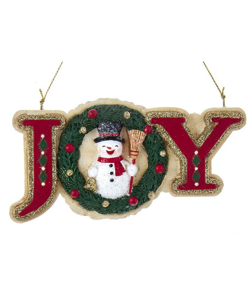 German Joy Word Ornament