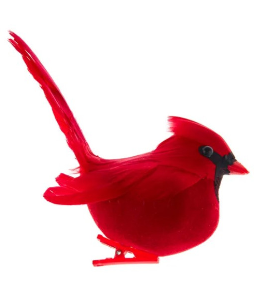 Red Cardinal with Clip Ornament