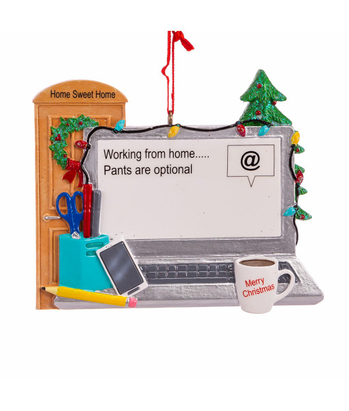 Work at Home Ornament