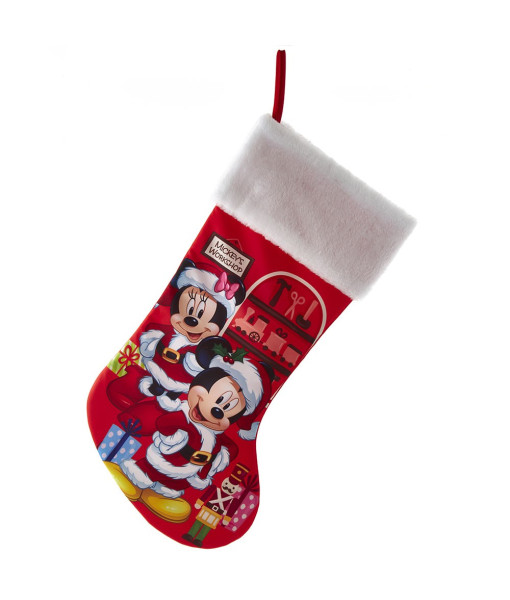 Bas de Noël Mickey et Minnie 19 pouces