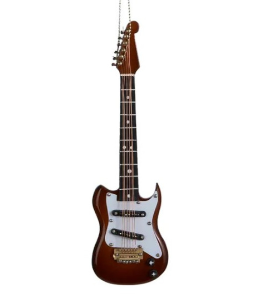 Bass Guitar, realistic replica, in Black presentation case, ornament