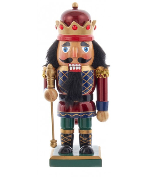 Red and Blue King Nutcracker