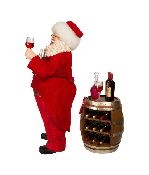 Père Noël de dégustation de vin Fabriché™ 10,5