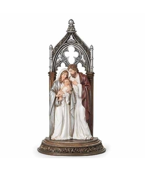 Holy Family Figurine in Arch, 11.5