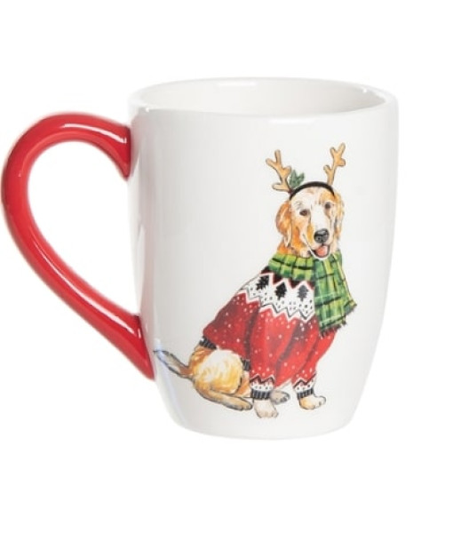 Christmas Mug, Dog Design