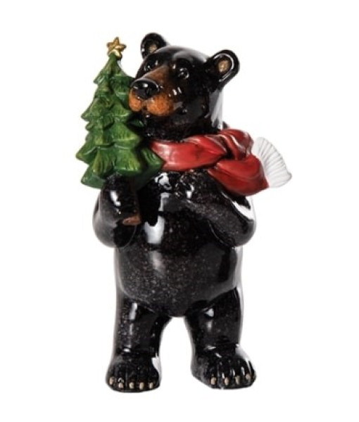 Table ornament, Bear figurine in ceramic.