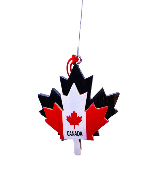 Ornement, souvenir du Canada, drapeau du Canada, feuille d'érable.