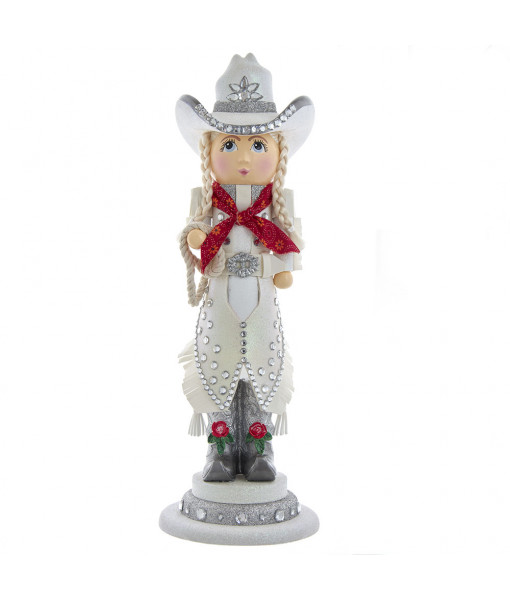 Table Ornament, Nutcracker Cowgirl, 18