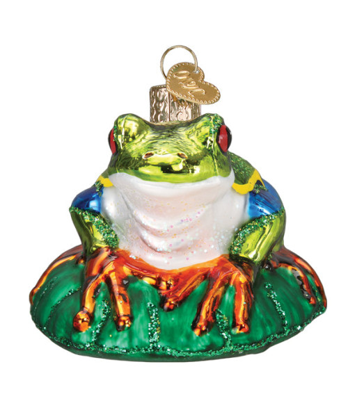 Boule de verre Grenouille arboricole aux yeux rouges