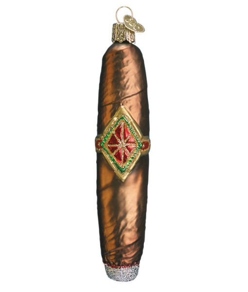 Cigar Glass Ornament