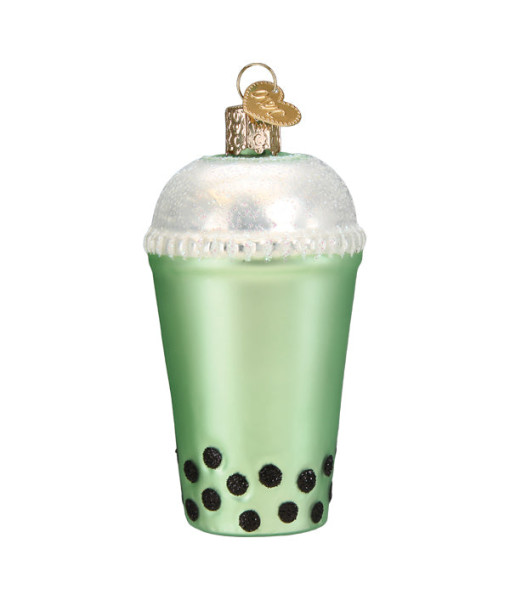 Boba Tea Glass Ornament