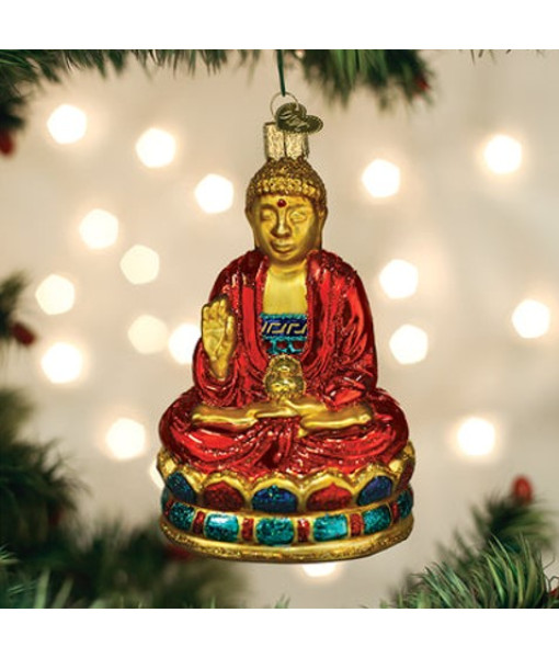 Buddha Glass Ornament