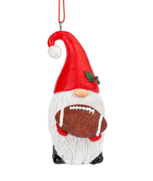 Ornament, resin, Gnome, Football