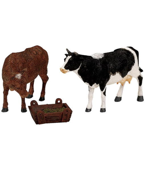 Cow And Bull with manger