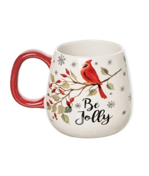 Ceramic Mug, with Cardinal and 