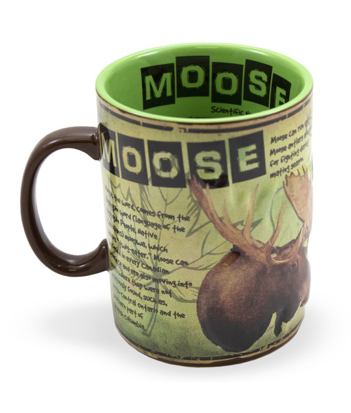 Mug, Souvenir of Canada, Moose facts mug