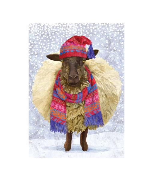 1 Card, Cozy Winter Sheep