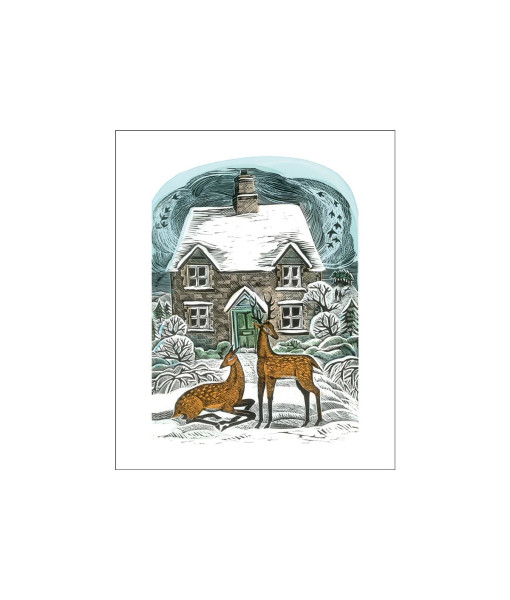 1 Card, Christmas Cottage