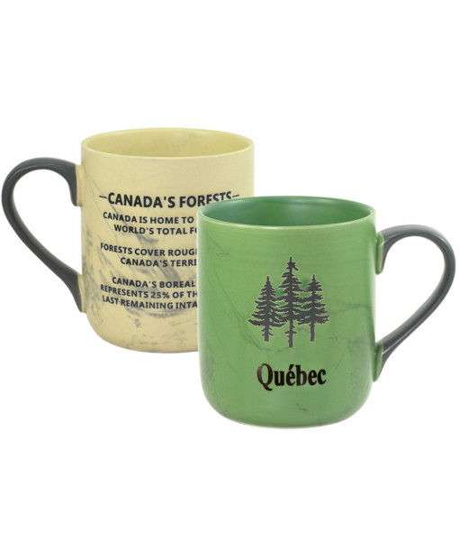Souvenir du Canada, motif forestier