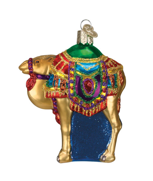 Glass ornament, Camel of the Magi
