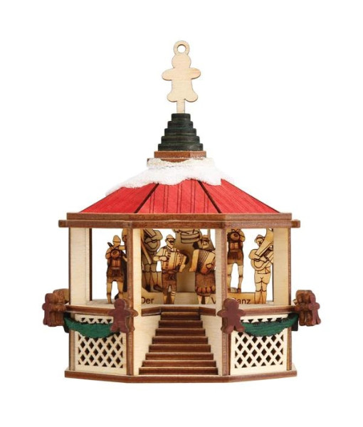 Table piece, bandstand with musicians