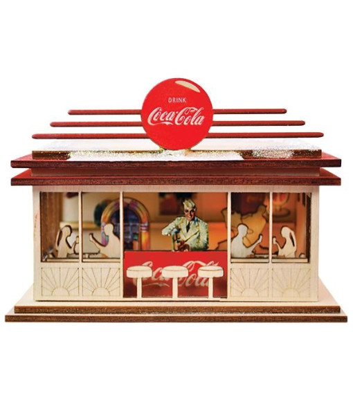 Nostalgic Coca Cola Soda Bar