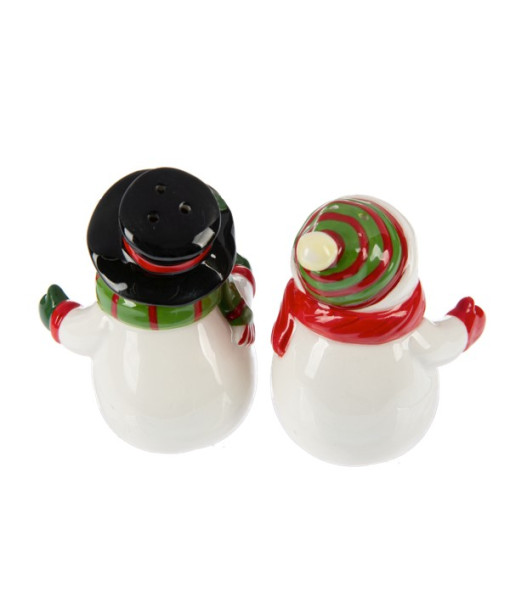 Salt and pepper set, Snowman couple