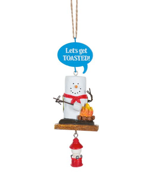 Ornament, S'mores, Let's get toasted