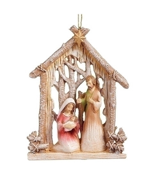 Ornamet, the Holy Family in the Stable