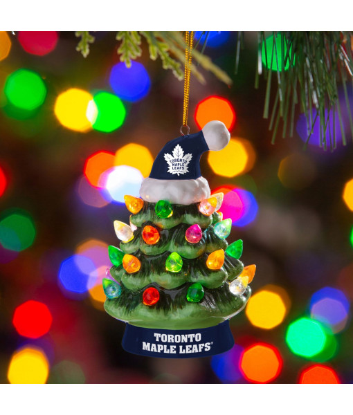 Ornament, Xmas tree shaped decoration with LED