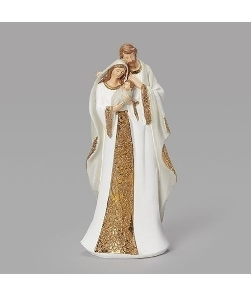 Table piece, The Holy Family, in ivory and gold