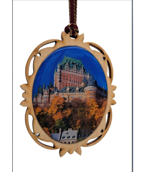 Ornement, Le Chateau, Wood, Souvenir of Quebec