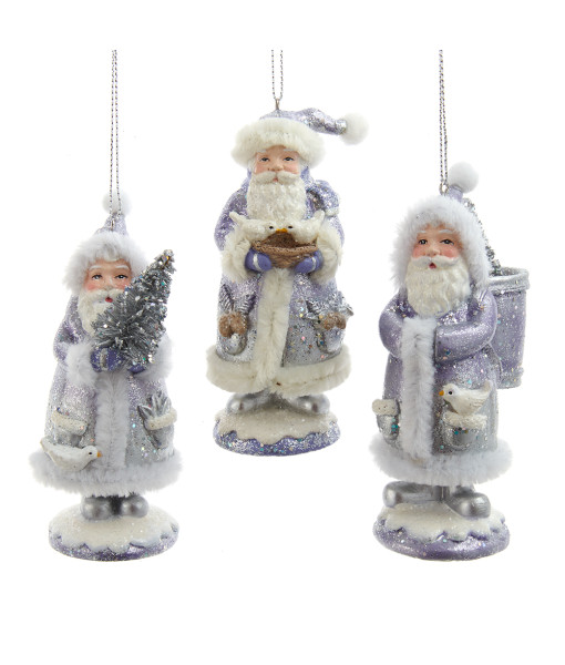 Ornament, Glittering Belsnickel, (German Christmas folklore character)