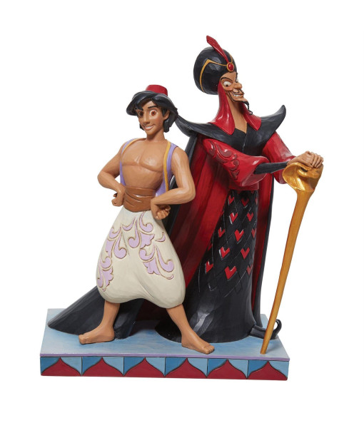 Aladdin et Jafar Le bien contre le mal