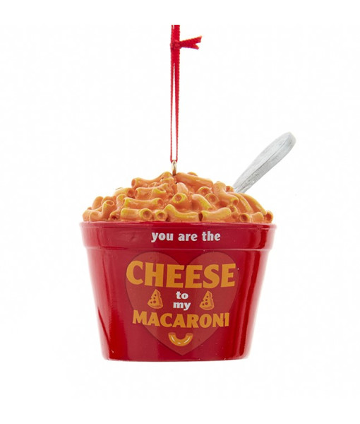 Ornement, macaroni au fromage