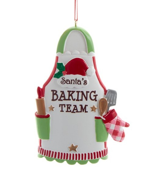 Tree ornament, Santa's Baking Team