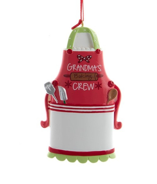 Ornament, Grandma' s apron