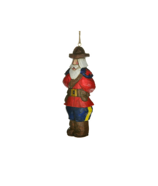 Ornament, Santa the Mountie, souvenir of Canada.