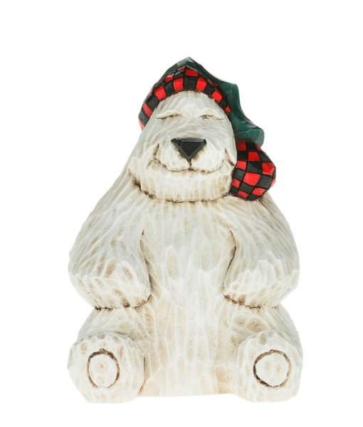 Ornament, Polar Bear with toque, souvenir of Canada. Designed by Canadian Artist
