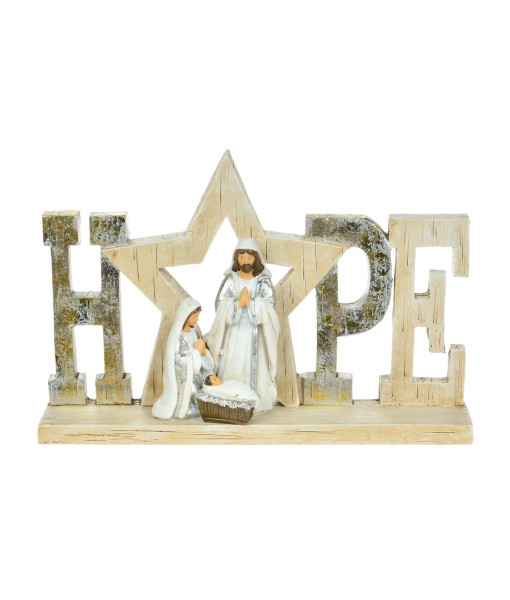 Table Decor, The Holy Family, with message of 