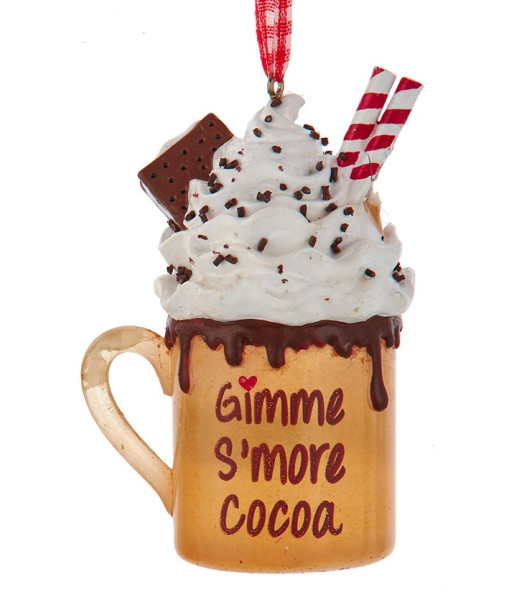 Ornament, Mug of Hot Chocolate, 