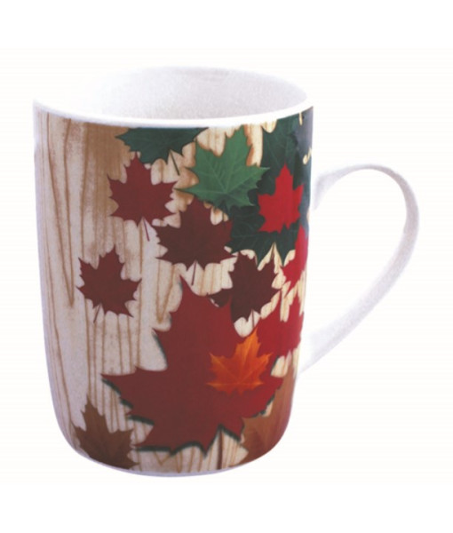 Mug, Souvenir of Canada, Maple leaf motif