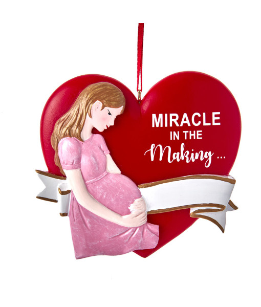 Ornament, Heart Shape , Expecting Mom