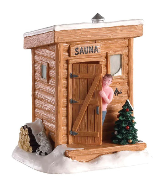 Il fait froid dehors,sauna