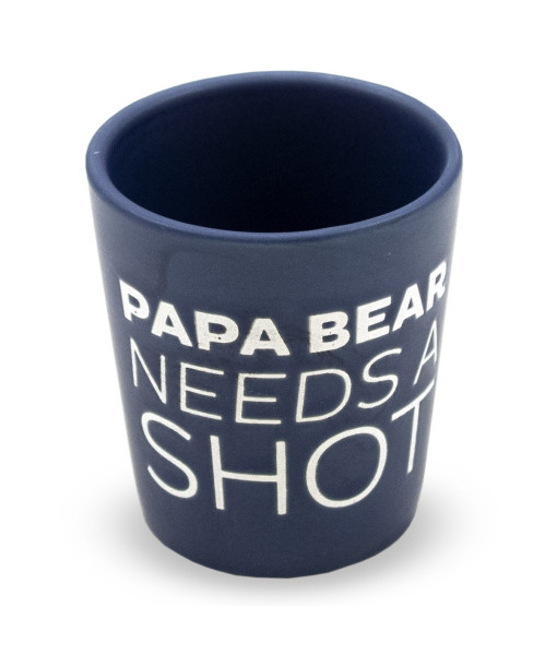 Verre à shot souvenir, Papa ours