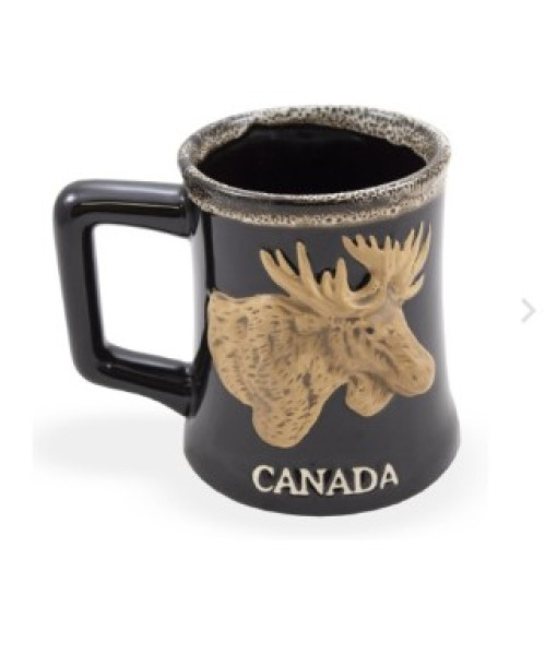 3d Vintage Moose Mug