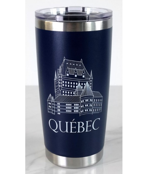 Souvenir du Québec, Mug Isotherme de Voyage, 20 oz