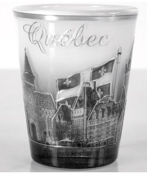 Souvenir de la ville de Québec, verre à shot