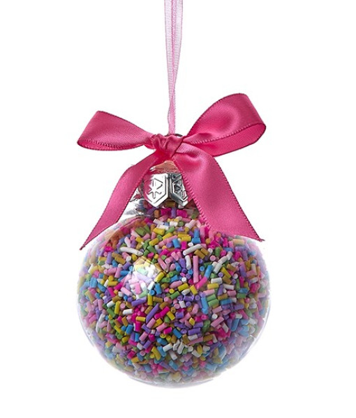 Décoration, Boule de chewing-gum avec des vermicelles